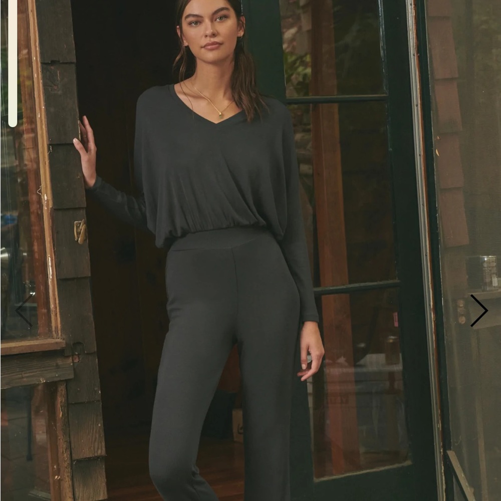 V neck vintage romper